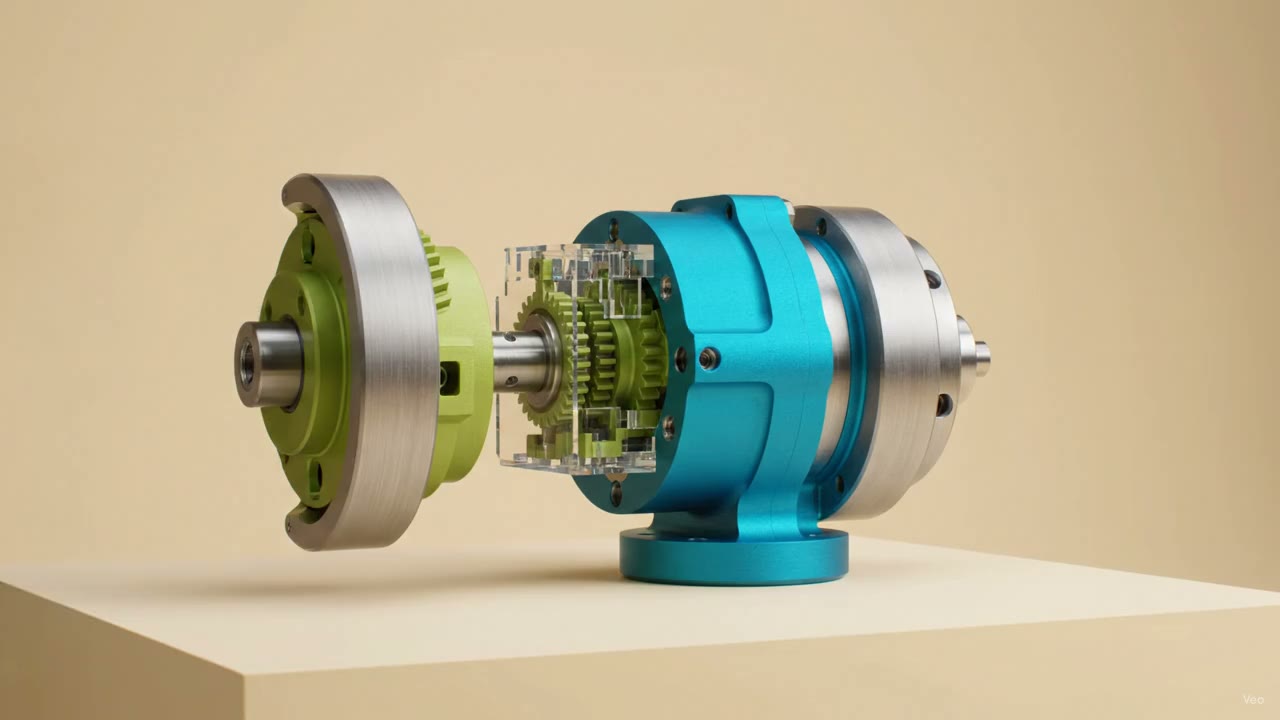 Detailed three-dimensional industrial product render
